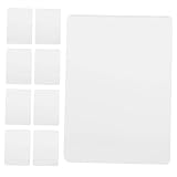 HOMSFOU 100 Blatt Schutz Folie Für Fotos Vinyl Thermal- Laminiert Beutel Poly Laminieren Laminierungszubehör Fotolaminierfolien Fotoschutzfolien Foto Schutzfolie Pvc