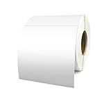 YHNNH Mini-Etikettendrucker, 110 mm, Drucker, USB, Bluetooth, Barcode-Aufkleberdrucker, Versand, Express-Etikettendrucker for Logistikbüros(100x150x350 2rolls)