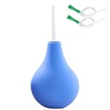 SSKHE 3-teiliges Einlaufset für Erwachsene, Irrigator für Darmreinigung zu Hause, Analdusche für Männer und Frauen, inklusive 1 Ball-Einlaufgerät und 2 Anal-Dusche-Schläuchen, sanfte Reinigung
