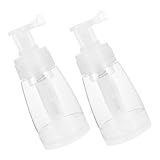 MERRYHAPY 2Stücke Pulverspender Flasche für Körperpulver Reisefreundliche Wiederverwendbare Pumpflasche aus Langlebigem für Talkum und Pulver Effiziente