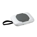 WLNEXT Feuchttücherspender, nachfüllbarer Reise-Tuchhalter, Baby-Kinderwagen, zum Aufhängen, Feuchttücher-Behälter, für drinnen und draußen