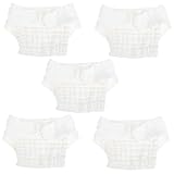 FOMIYES 5St Windel Neugeborene Unterwäsche Neugeborenes verstellbares babymatte matte nappies pants nappy bag polster cloth diapers diaper bag reine Baumwolle Weiß