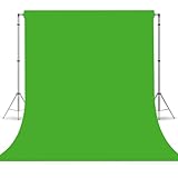 TERSUM Greenscreen-Hintergrund, Produkt-Fotohintergrund für Fotoshootings, Fotografie-Hintergrund für Streaming-Video-Studios