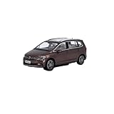 CHENXILONG 1:43 Für VW TOURAN L 2016 Simulationsautomodell Legierungsdruckgussmodell Sammlung Dekoration Ornamente Geschenkmodell Sammlerspielzeugautos