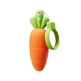 JFRong Tragbar Karottenform Mini Bullet Vibrator Bullet Anal G-Punkt Klitoris stimulator Analvibratoren Mit 9 Vibrationsmodi für Sie Klein Liebeskugeln Erotik Sex Spielzeug für die Frau Paare Solo