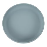 YARNOW Senior Anti rutsch Silikonteller mit Saugnapf Auslaufsichere Unzerbrechliche Selbstfütterungsschale für Senioren Ergonomisch Spillproof Geeignet für Ältere und Menschen mit