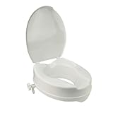 Stock-Fachmann® Toilettensitzerhöhung Toilettenaufsatz WC Aufsatz Erhöhung Um 10cm Mit Hygiene-Ausschnitt Weiß
