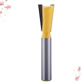 GETAJGHSD 8mm Schwalbenschwanzfräser Holzschnitt Schneidkopf Ersatz für Graviermaschine Hartes Verschleißfestes Schneidwerkzeug Kompatibel mit Holzarbeiten und Holzbearbeitung