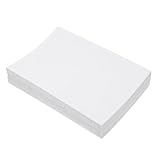 DOITOOL 100 Selbstklebende Laminierfolien Pvc Transparent Kaltlaminierfolie für Fotos Dokumente Bürogebrauch UV schutz 6 Zoll 100 Stück