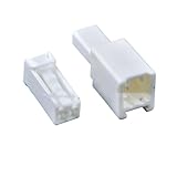 2-poliger Kfz-Anschluss Auto-Leselicht Heckklappenlicht Kennzeichenbeleuchtung Heckklappenstecker 7186-8845 7187-8845(Female male with Pin)