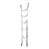 Starke Gurtbandleiter, 5-stufige Seilschaukel mit Karabinern für den Außenbereich, Baumklettern, Arbeit, Schule, Fluchtbohrer für Boot, Stufe, mit Haken, Ponton, Boot, Baumhaus, Workout-Netz