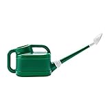 LOVIVER Gießkanne mit abnehmbarem langem Auslauf, 4L Gartengießkanne, Verdickte Kunststoff-Bewässerungskanne, Gartengießkanne Blumengießkanne für Pflanzen, Hausblumen, GRÜN