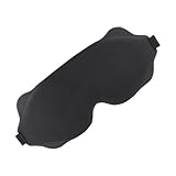 Xistuoz Augenabdeckung für Schlaf, Reiseaugenabdeckung für Schlafflugzeug – 3D-konturierte, atmungsaktive Augenbinde, Nachthilfe für Nacht, Zuhause, Reisen, Yoga, Nickerchen, Entspannung