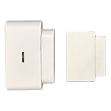 Muuookka Benötigt Alarm-Host Zur Bedienung -Glasbruchdetektor 5-Stufen Empfindlichkeitseinstellung Vibration + Magnettürsensor