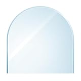 raik B40009 Kamin Glasplatte Zunge inkl. Facette