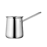 WMF Gourmet Mokkakännchen 340 ml, Mokkakanne für 6 Tassen geeignet, Espressokanne Cromargan Edelstahl poliert, spülmaschinengeeignet, Silber