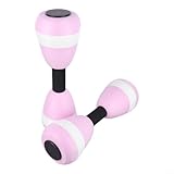 Aquatic Fitness Hanteln 2 x EVA-Schaumstoff-Hanteln für effektives Schwimmen und Aerobic-Training (Rosa)