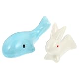 PRETYZOOM 2 Stück Keramik Kalligraphie Pinselablage Chinesischer Brush Rest Schreibpinselhalter Langlebig Multifunktional Geeignet für Schreibtisch Zubehör Geschenkidee