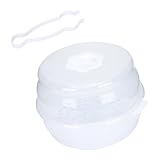 Holibanna Mikrowellensterilisator für Babyflaschen Material Tragbar für Milchflaschen Babyprodukte Hygienisch zu Verwenden für Zuhause Unterwegs