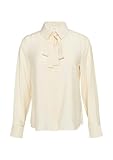 s.Oliver Strukturierte Bluse mit Abnehmbarer Schluppe beige 44