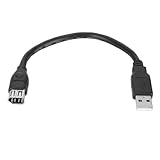 Firewire 1394 6-Pin-auf-USB-Adapterkabel, Firewire IEEE 1394 6-Pin-Buchse auf USB-Stecker-Adapter-Konverter für Drucker, Digitalkamera, Scanner