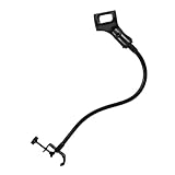 Alipis Flexibler Mikrofonhalter Schwanenhals Mikrofonarm Tischhalterung Verstellbar Stabil für Streaming und Aufnahme Geeignet