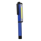 ANDRESLAD Magnetische LED Taschenlampe mit Clip Kompakte Cob Arbeitsleuchte Wiederaufladbare Camping Taschenlampe für Outdoor Mechanische Reparaturen Praktische Werkstattlampe mit Handsfree