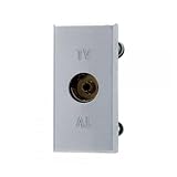 tshop - TV-Steckdose weiblich Silber, kompatibel mit BTICINO AXOLUTE - 33500