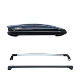 Dach Rack Gepäck Universal 600L Automobil SUV Dach Stamm Farben Auto Top Rack Fracht Gepäck Träger Lagerung Box Dachträger(600L Black and Rack)