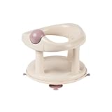 Bebeconfort Drehbarer Badewannensitz, Badewannensitz, Ergonomisch, 6 Monate bis 12 Monate, 0-13 kg, Beige