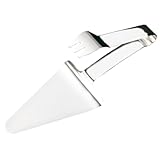 BESPORTBLE Pizzaschaufel aus Rostfreiem Edelstahl Ergonomischer Pizzaheber und Tortenschaufel für Küche Hotel und Restaurant