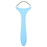 Sewroro Federförmiger Gesichtshaarentferner für Frauen Manueller Haarschaber Zur Sanften Haarentfernung Im Gesicht und Körper Kompakt und Tragbar