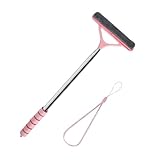 Dopsyesn Scheibenreiniger Werkzeug,Scheiben Reinigungsstab - Glas Entnebelungsbürste Ausziehbar Autoglas Wischer Staubentfernung für Fahrzeugpflege Badezimmer Haus Spiegel