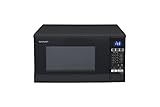 SHARP R670BK 2in1 Mikrowelle mit Grill (20 L, 800 Watt, 1000 Watt Grill, 10 Leistungsstufen, 13 AutoCook-Automatikprogramme, Timer) / Schwarz