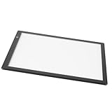 Dia Viewer Leuchtkasten Zum Scannen von Dias und Filmnegativen, Ultradünner Scanner mit Optischer Auflage und 3 Helligkeitsstufen, Stromversorgung über USB. Schwarz