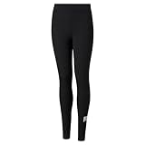 PUMA Mädchen Logo Leggings, Puma Black, 152