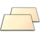 Kaminglas | Nach Maß | Kamin-Sichtscheibe für Fireplace Ofenglas Glas für den Kamin Backofen-Glas Hitzebeständiges Hitzebeständiges 4 mm Starkes Temperaturbeständig bis 800 °C | auf Wunsch des Kunden