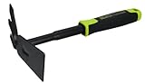 BLACK TOOLS® Garden Kombihacke | Zum Auflockern und Jäten | Rutschfester Griff | Korrosionsgeschützt | Länge 30 cm | Garten, Kübel, Balkonkästen, Beete