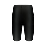 Lange Badeshorts für Damen, einfarbig, Badehose, Sommer-Badeanzüge, klassische Bademode, Badeanzug, Schwarz , 26