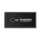 Suoumwa 2-In-4-Out-USB-Schalteradapter: Vielseitiger Gemeinsam Genutzter USB-Controller für Tastaturen, Mäuse und Drucker