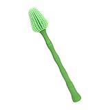 Zahnbürste für Haustiere | zur Fellpflege mit langem Griff, Zahnbürste für große Hunde, für Haustiere, Welpen und Kätzchen, tägliche Reinigung