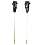 Mocturnity 2X Lange Sonde Tiefenboden-PH-Feuchtigkeitsmesser 2-in-1-Tester-Test-Hygrometer für Große Topfpflanzen Gartenbau Landwirtschaft