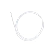 Silikonschlauch Länge 1,2m, LAVMHAB Lebensmitteltaugliche Schläuche 1,6 mm ID x 3,2 mm OD, Flexibler Schlauch Klar Wasser Luft Rohre für die Pumpe übertragen