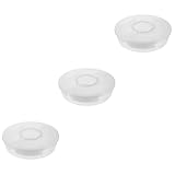 MAGICLULU 3Er-Box storage boxes aufbwahrungs-box stauboxen Pizza-Cupcake Abs kleiderboxen aufbewahrung käse tragbarer Pizzakoffer Tortenschachtel PPS-Kunststoff Transparent Wiederverwendbar