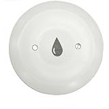 CWOQOCW Wasserlecksensor mit hoher Empfindlichkeitserkennung und 110 dB Alarm, IP67 wasserdichtes Smart-Home-Gerät, Weiß (B)