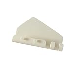 BESTYASH Selbstklebender Wandhalter für Handy Tablet Ladestation Platzsparender Aufbewahrungs und Ladeständer Nahtloses Weißes Kunststoff Organizer für Büro Küche Wohnzimmer