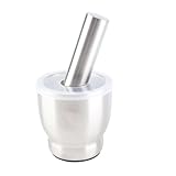 ZPSHYD Knoblauch-Pr-Zerkleinerer, 304 Edelstahl, manuelle Gewürz-Kräutermühle, Küchenakkory zum Zerkleinern, Hacken, Zerkleinern und Pring, einfach zu bedienen