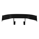 VALICLUD Mini Auto heckflügel Spoiler Wing mit Langlebiger Hitze Alterungsbeständiger Oberfläche Speziell für Kennzeichen und Anhängerplatten Minimalistisches Design Passend für