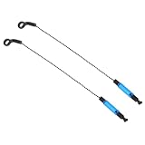 YARNOW 2 Stück Angelbissanzeiger aus Langlebigem Eisen mit Schüttelalarm Praktisches Angelzubehör für Nachtangeln und Entspannte Fischerei