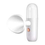 Nixiara Trockener Augenfeuchter, Augennebelspray für trockene Augen - Haut Spa Trockene Augenspray - Augenlidversorgung Zerstäuber, persönlicher Luftbefeuchter, wiederaufladbarer Gesichtsprühgerät für